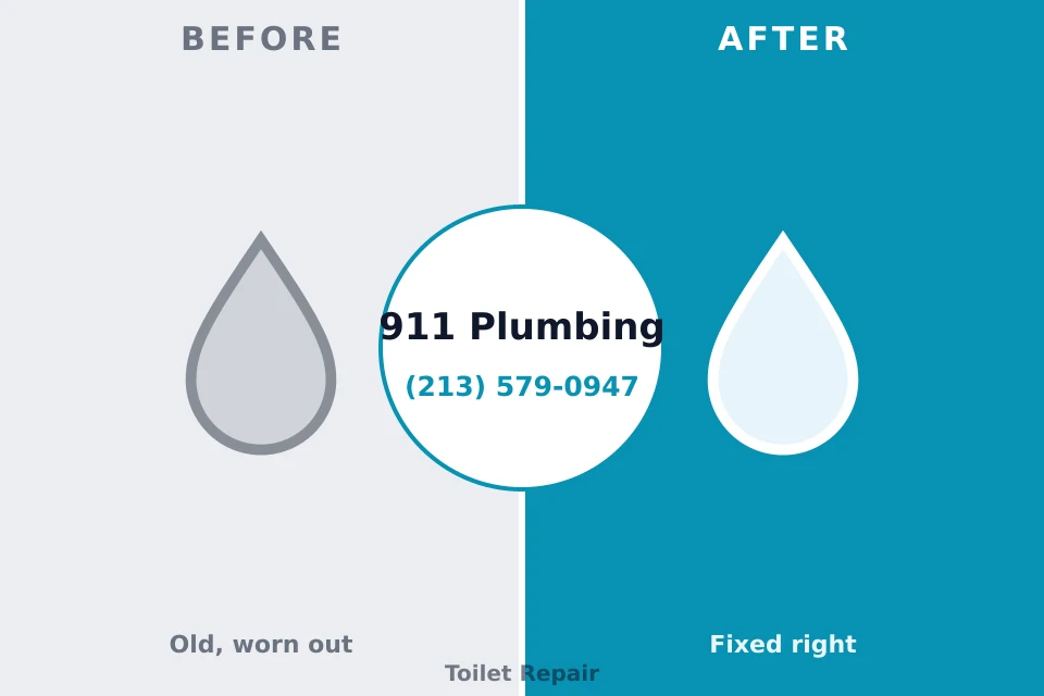 Before and after: plumbing company Gordon, GA